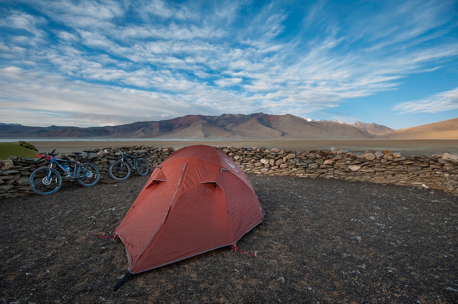 Cycling and camping in Ladakh