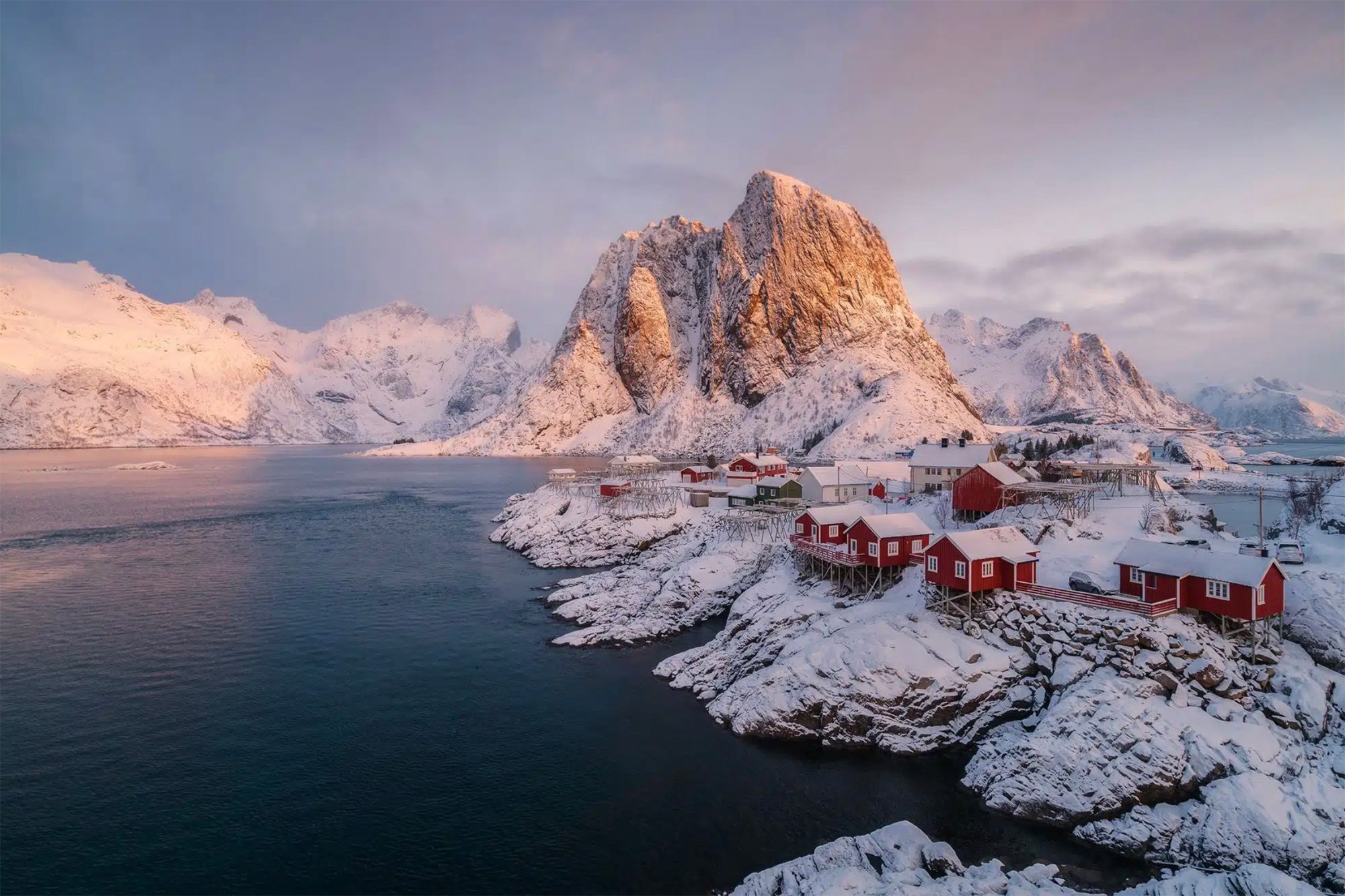Winter Lofoten Island, Norway