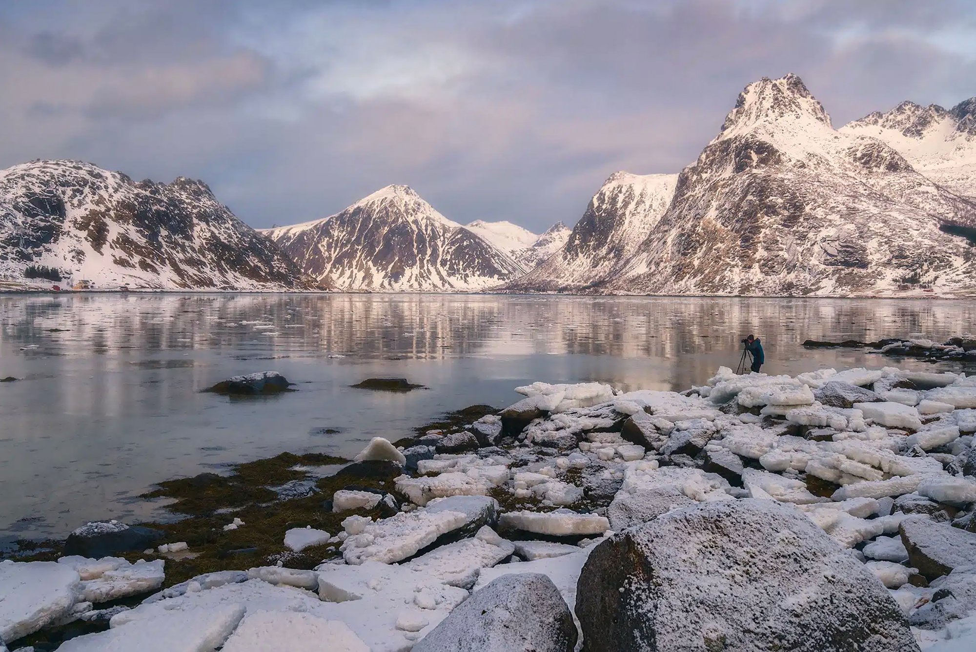 Winter Lofoten Island, Norway